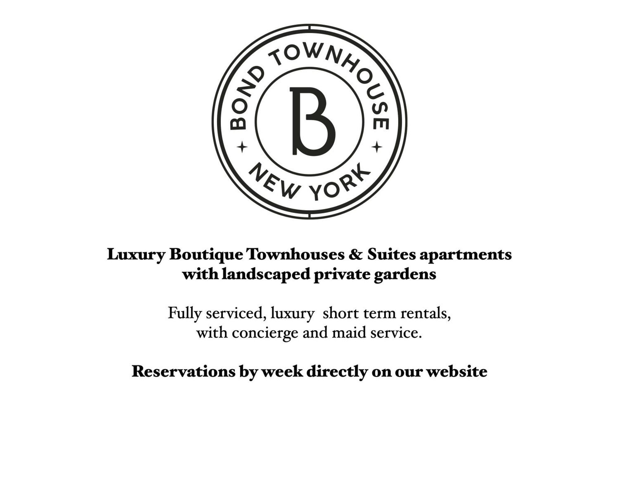 Bond Townhouse Aparthotel Nova Iorque Exterior foto